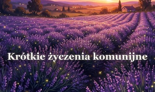 Krótkie życzenia komunijne