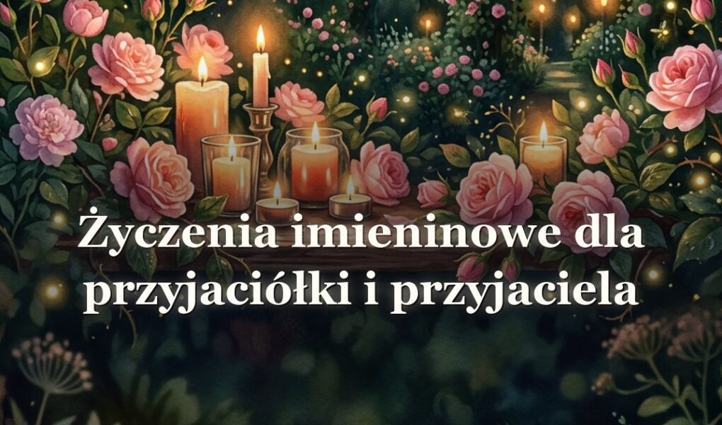 Życzenia imieninowe dla przyjaciółki i przyjaciela