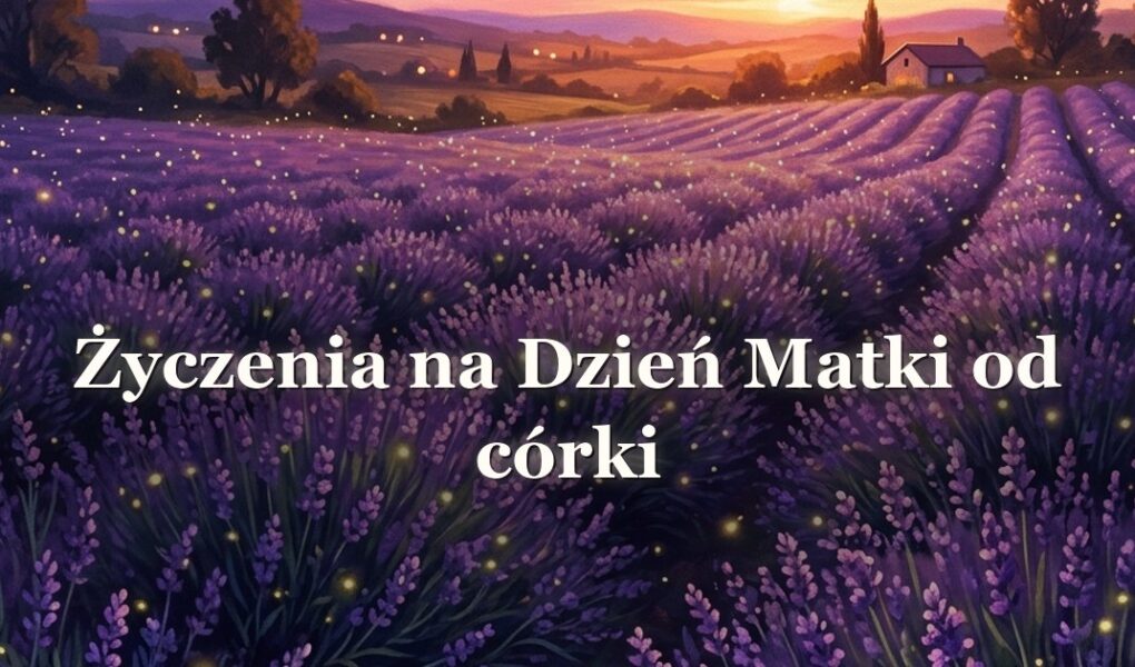 Życzenia na Dzień Matki od córki